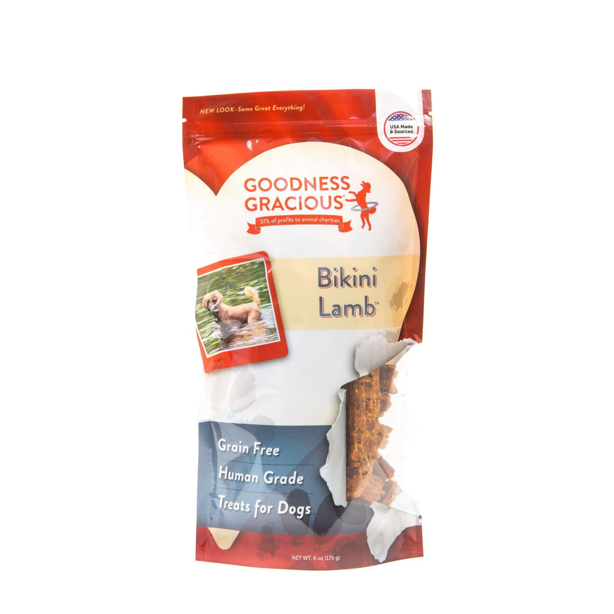 Bikini Lamb Human Grade Treats For Dogs- Goodness Gracious