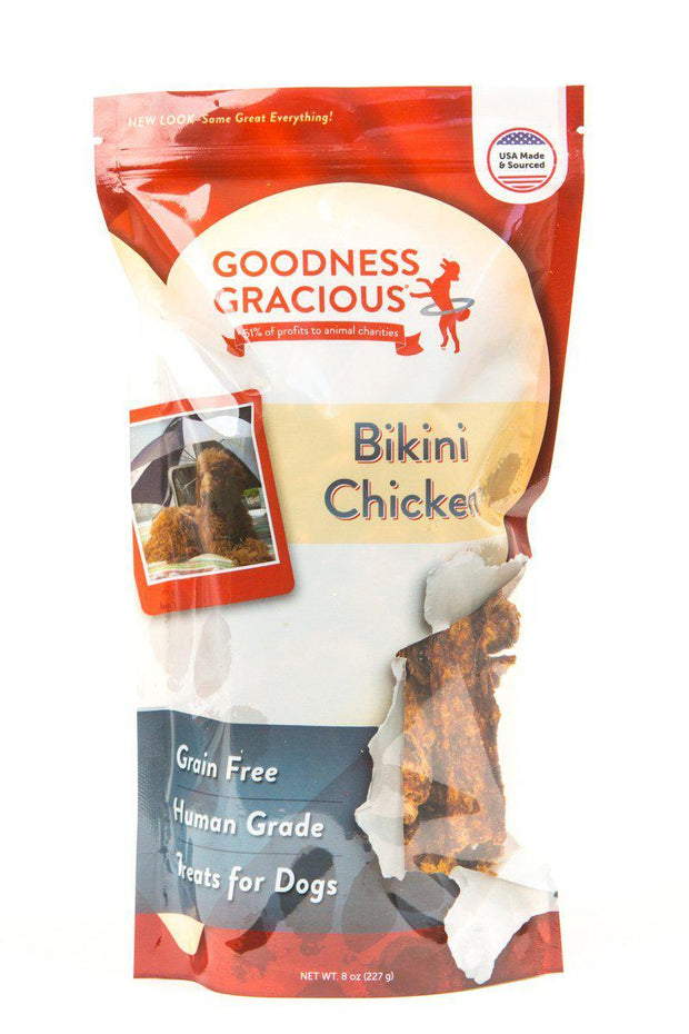 Goodness Gracious Human Grade Bikini Chicken Dog Treats
