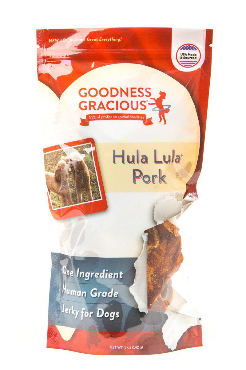 Hula Lula Pork Human Grade Jerky For Dogs Goodness Gracious