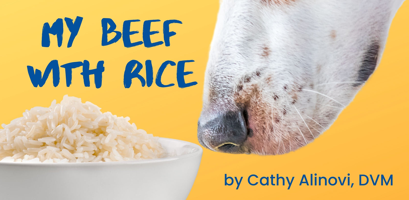 My Beef With Rice by Cathy Alinovi DVM Goodness Gracious