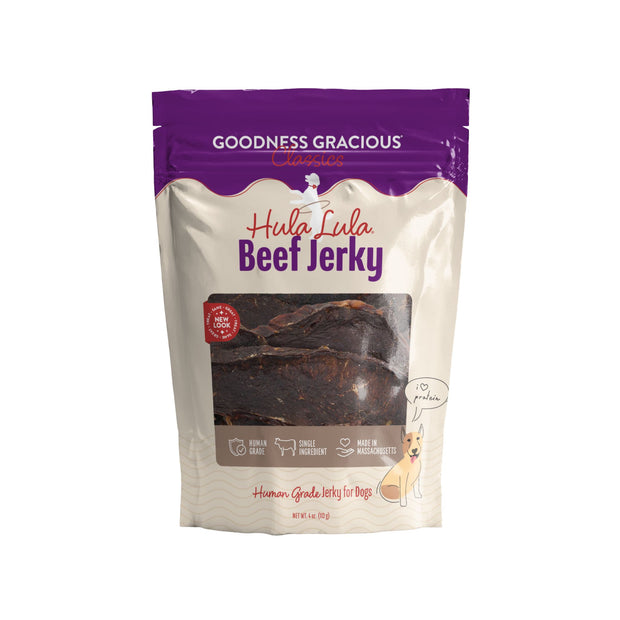 Hula Lula Beef Human Grade Jerky for Dogs- Goodness Gracious