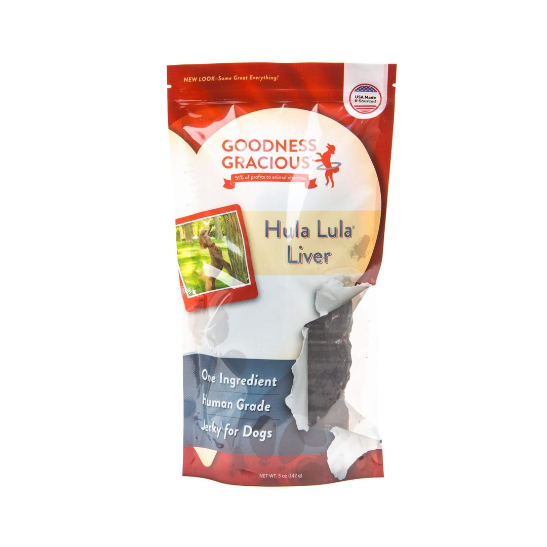 Hula Lula Liver Human Grade Jerky For Dogs- Goodness Gracious