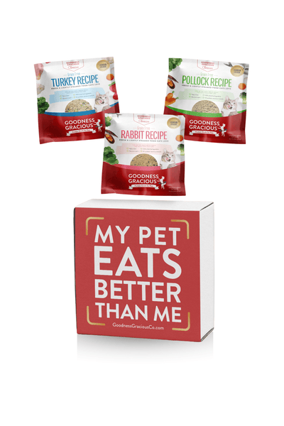 Goodness Gracious- Human Grade Gently Cooked Meals for Cats