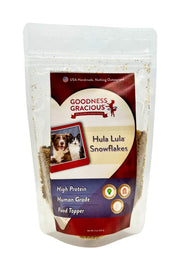 Goodness Gracious Human Grade Hula Lula Snowflakes- Food Topper for Dogs and Cats