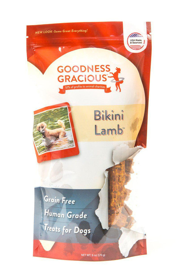 Goodness Gracious Human Grade Bikini Lamb Dog Treats