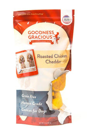 Goodness Gracious Human Grade Roasted Chicken Cheddar Dog Treats